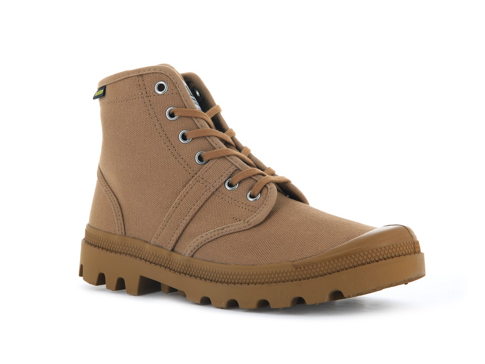 Botas Palladium PALLABROUSSE Hombre Cinnamon | Costa Rica-19325